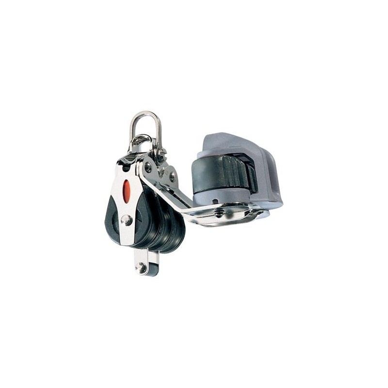 Ronstan SERIE 20 Triple, becket, cam cleat, 2-axis shackle head