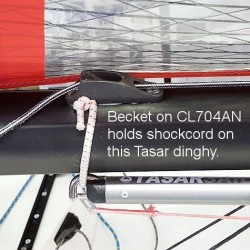 Clamcleat® CL704 Racing junior Mk1 with Becket Hard Anodised