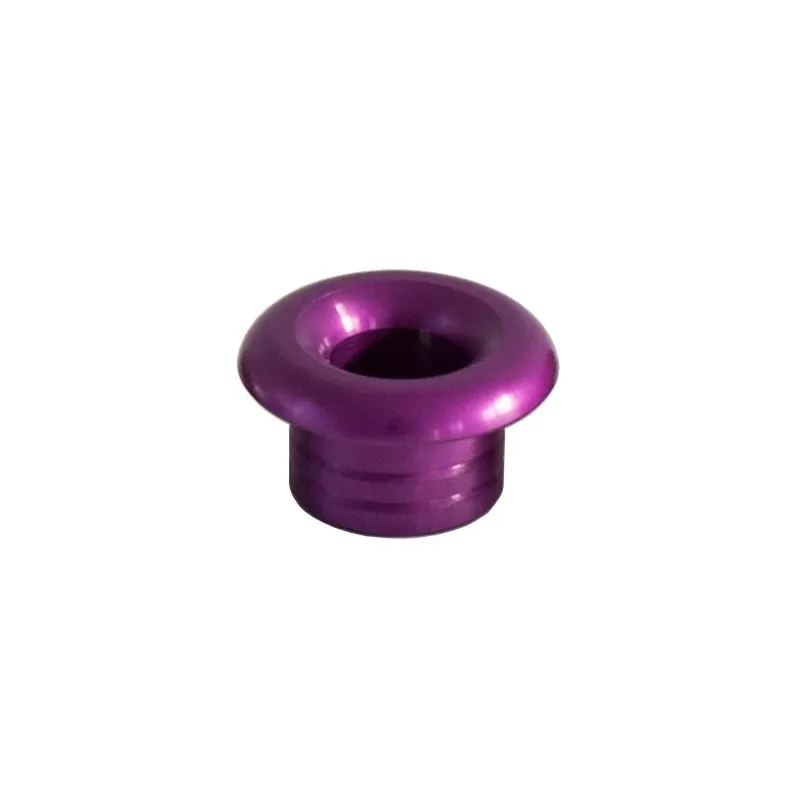 Allen Through deck bush aluminium - blue 8mm deep