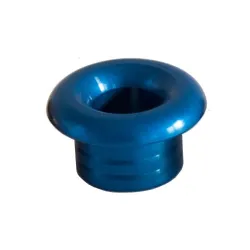 Allen Through deck bush aluminium - blue 8mm deep