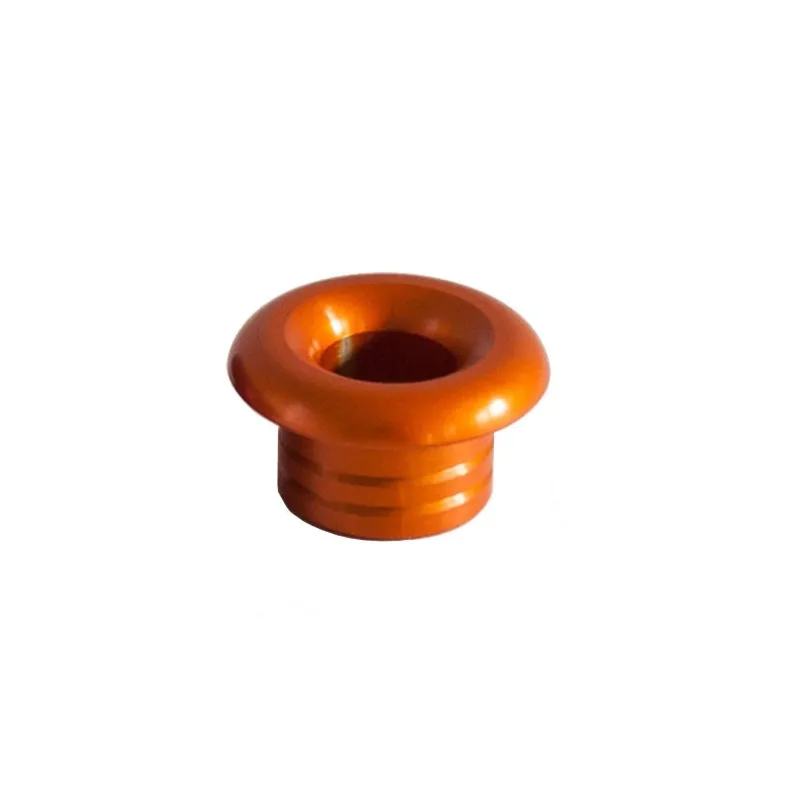 Allen Through deck bush aluminium - blue 8mm deep