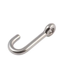 Allen Forged stainless steel twisted hook
