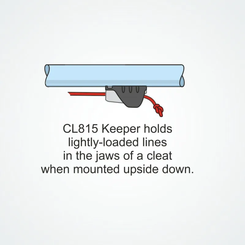 Clamcleat® CL815 Keeper for Mk2 Racing Juniors Clamcleat® CL815 Keeper for Mk2 Racing Juniors