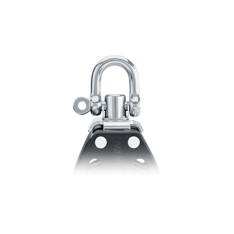Harken 57 mm Triple Block — Swivel, Becket, Cam Cleat Harken 57 mm Triple Block — Swivel, Becket, Cam Cleat