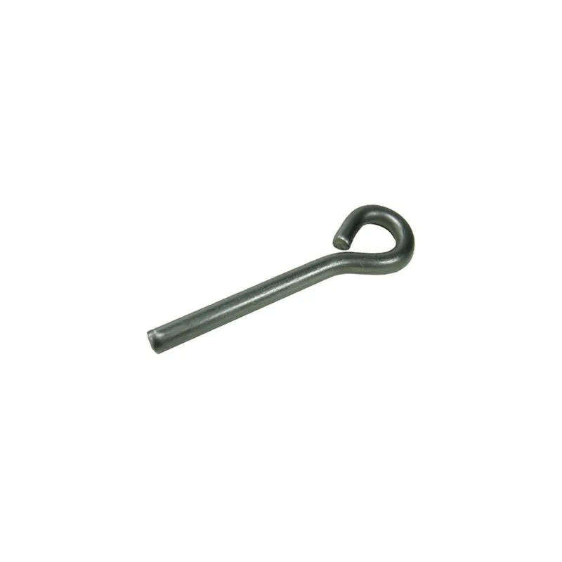 Laser tiller retaining pin