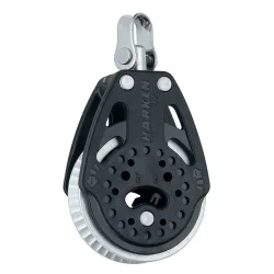 Harken 57 mm Ratchet Block — Swivel, 2x Grip