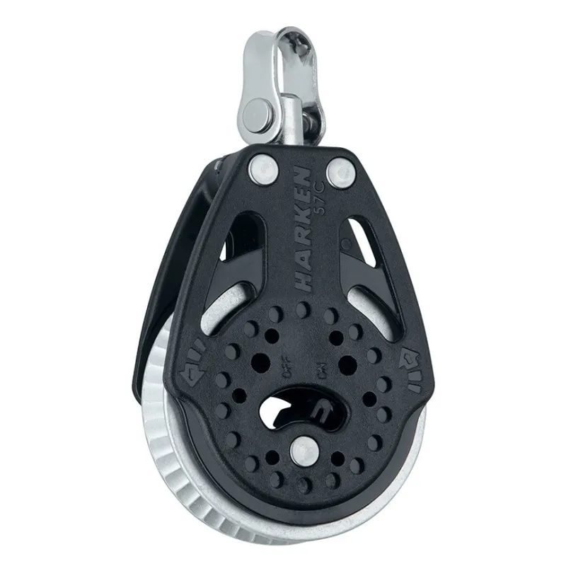 Harken 57 mm Ratchet Block — Swivel, 2x Grip