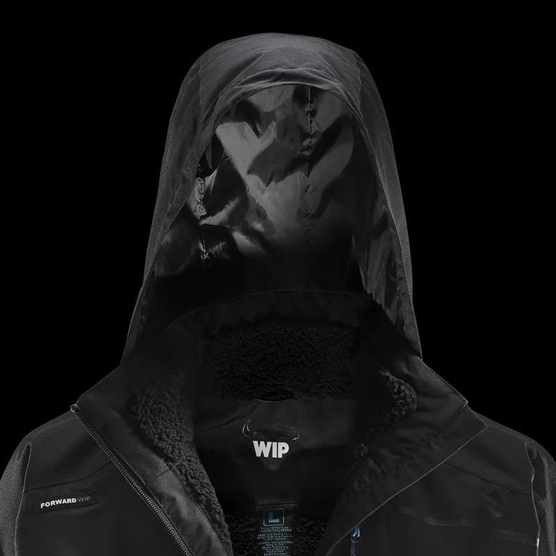 Forward WIP Windbreaker Vest - Black Forward WIP Windbreaker Vest - Black