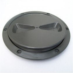 RWO  Screw Insp Cover+Seal 125mmm (grey)