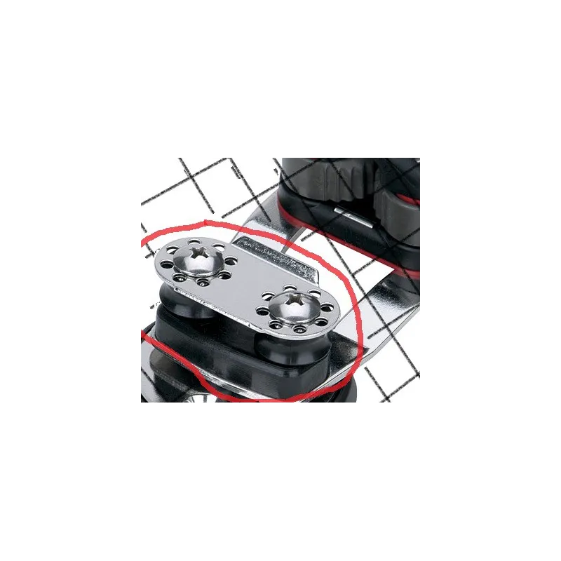 copy of Harken Micro Cam Base — Swivel, 16 mm Sheaves
