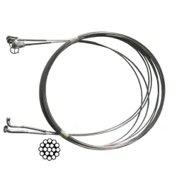 Spare shrouds, 3mm 1/19 wire "pair" fork terminals	