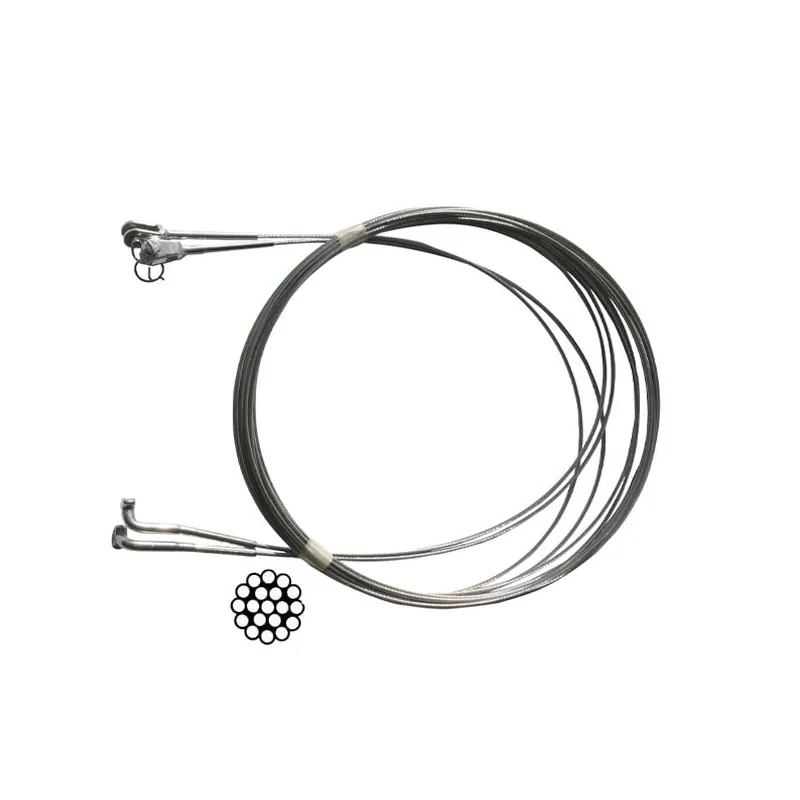 Spare shrouds, 3mm 1/19 wire "pair" fork terminals	
