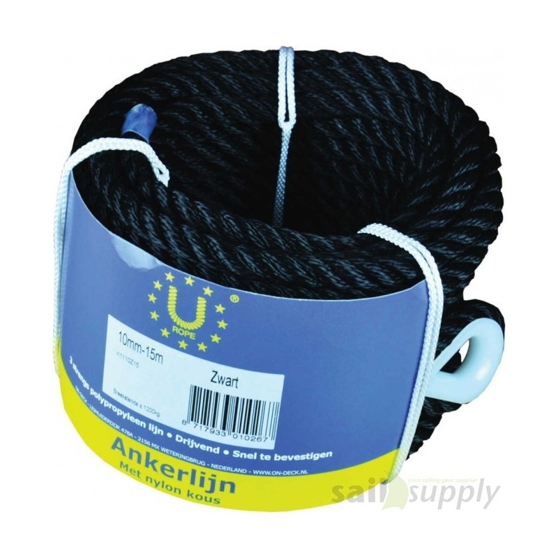 3 strand Anchor Line 10mmx15m