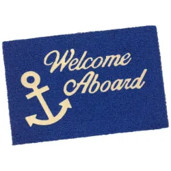 copy of lazilas welcome mat  blue  40X60CM