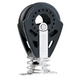 Harken H2652 40mm Carbo Stand-up Block with spring and eyestrap 