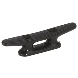 Base cleats Black nylon, round shape 75mm