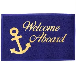copy of lazilas welcome mat  blue  40X60CM