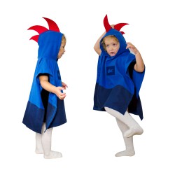 Rooster MICROFIBRE QUICK DRY PONCHO - baby