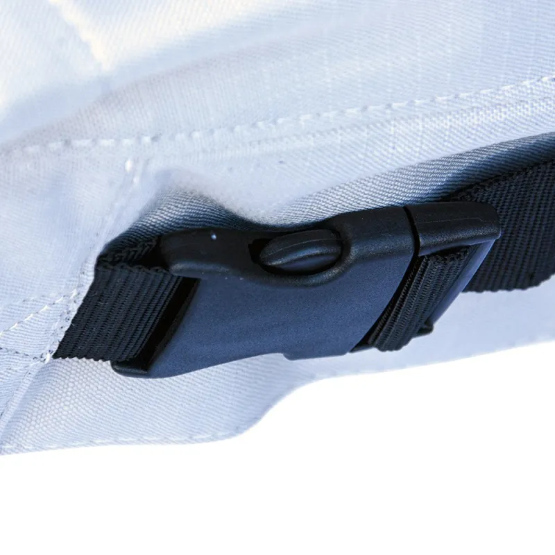 Optiparts padded full batten topcover, light grey Optiparts padded full batten topcover, light grey