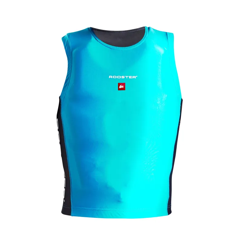 Rooster Race Bib - Teal Rooster Race Bib - Teal