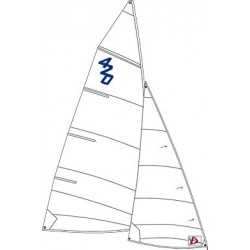 Windesign 420 training sails