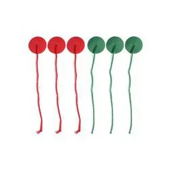 Rooster TEFLON COATED TELLTALES (3 GREEN AND 3 RED)